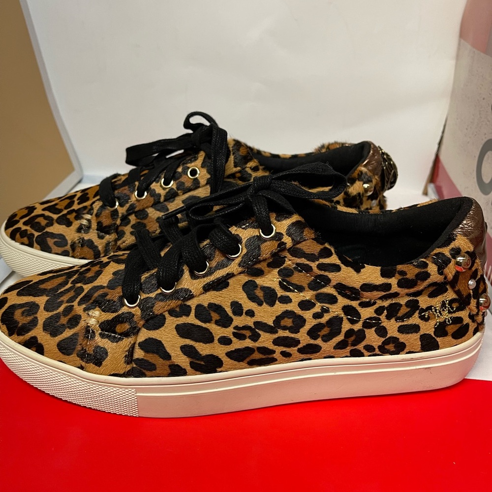 Brand New Kurt Geiger London Sneaker Leopard pattern size 8 (EU 39) - Picture 1 of 11